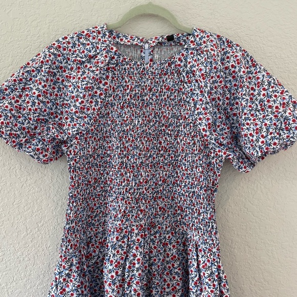NWT J. Crew Meadow Scandi Girl Dress in Poppy Cotton Poplin - Picture 10 of 12
